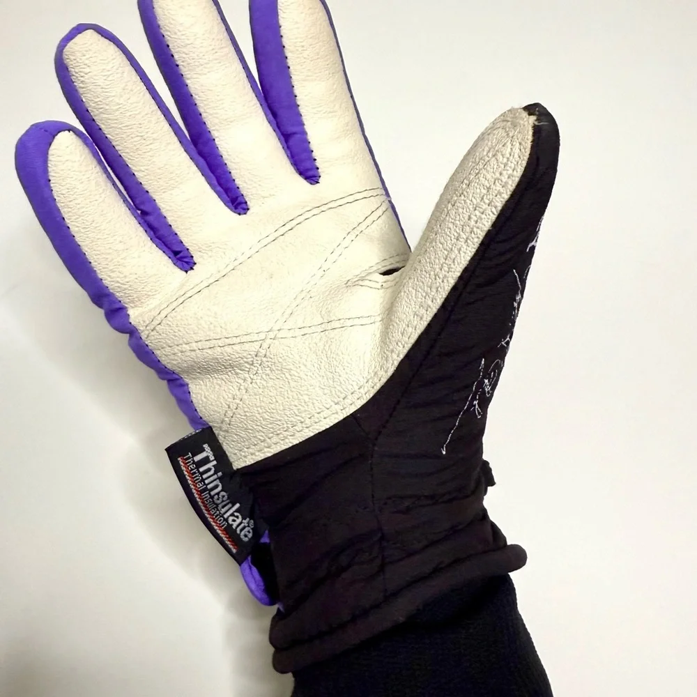 Colorful Vintage Youth Winter Gloves